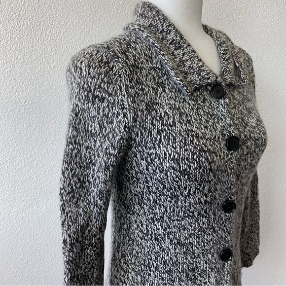 Ann Taylor Womans Sweater Wool Angora Jacket Cardigan SZ S - Picture 5 of 12